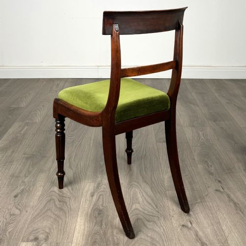 ANTIQUE 18TH CENTURY SET OF 6 DINING CHAIRS IN MAHOGANY - ADDITIONAL PHOTO 3