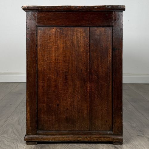 ANTIQUE SMALL 18TH CENTURY MULE CHEST IN OAK - ADDITIONAL PHOTO 13