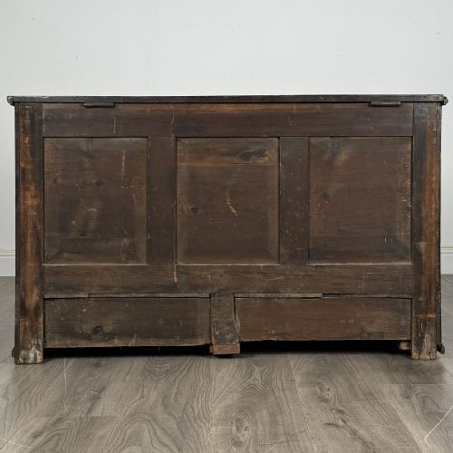 ANTIQUE SMALL 18TH CENTURY MULE CHEST IN OAK - ADDITIONAL PHOTO 15
