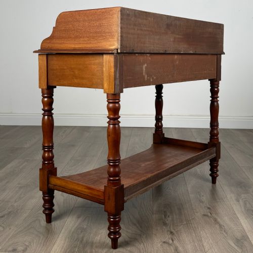 ANTIQUE 19TH CENTURY WASHSTAND IN MAHOGANY - ADDITIONAL PHOTO 3