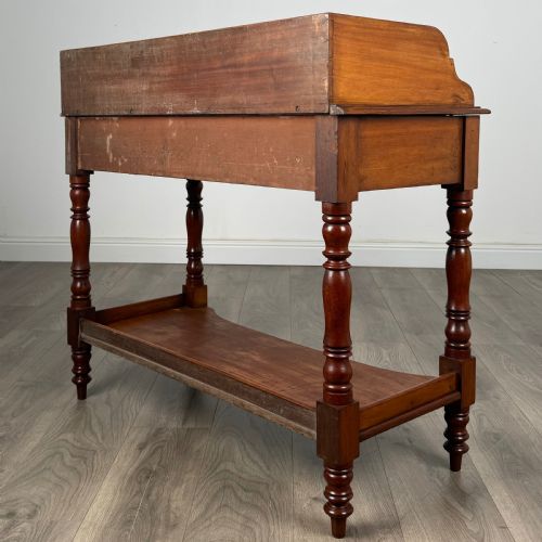 ANTIQUE 19TH CENTURY WASHSTAND IN MAHOGANY - ADDITIONAL PHOTO 7