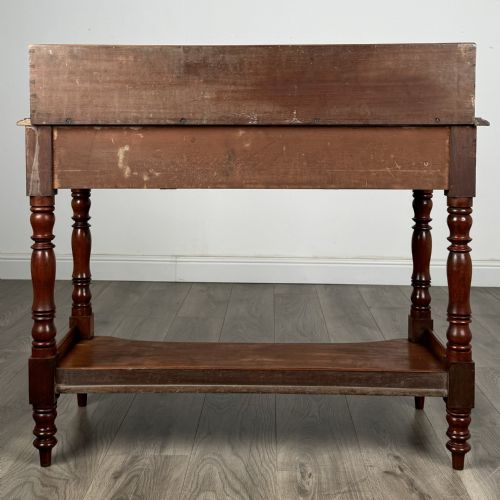 ANTIQUE 19TH CENTURY WASHSTAND IN MAHOGANY - ADDITIONAL PHOTO 8