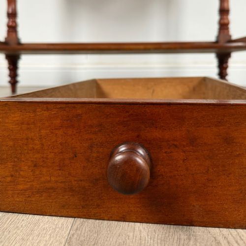 ANTIQUE 19TH CENTURY WASHSTAND IN MAHOGANY - ADDITIONAL PHOTO 10