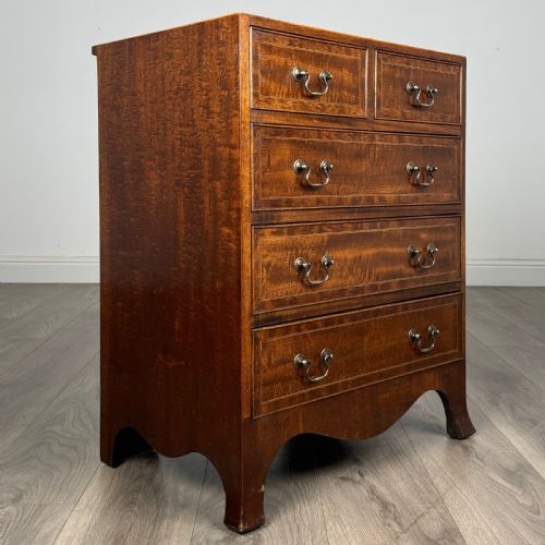 ANTIQUE SMALL 20TH CENTURY CHEST OF DRAWERS IN MAHOGANY - ADDITIONAL PHOTO 7