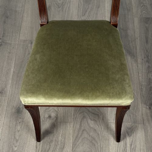 ANTIQUE EARLY 19TH CENTURY SET OF 8 REGENCY DINING CHAIRS - ADDITIONAL PHOTO 6