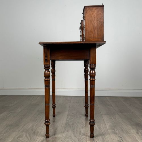 ANTIQUE UNUSUAL 20TH CENTURY DESK IN OAK - ADDITIONAL PHOTO 2