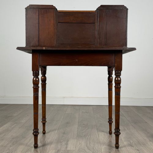 ANTIQUE UNUSUAL 20TH CENTURY DESK IN OAK - ADDITIONAL PHOTO 4