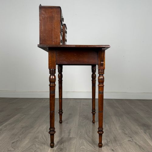 ANTIQUE UNUSUAL 20TH CENTURY DESK IN OAK - ADDITIONAL PHOTO 6