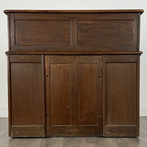 ANTIQUE 20TH CENTURY ROLL TOP DESK IN OAK - ADDITIONAL PHOTO 4
