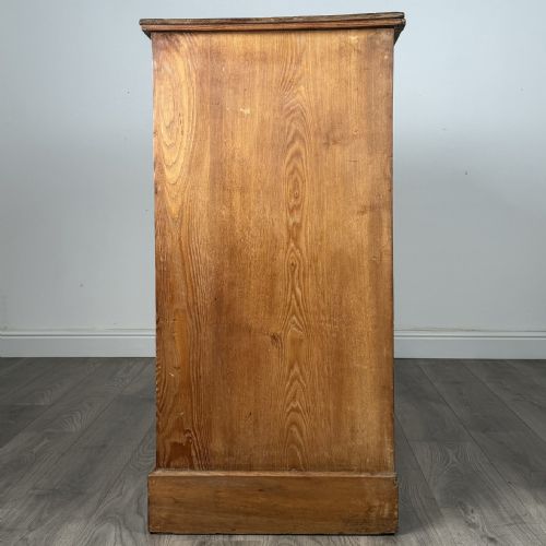 ANTIQUE LATE 19TH CENTURY CHEST OF DRAWERS IN ASH - ADDITIONAL PHOTO 2
