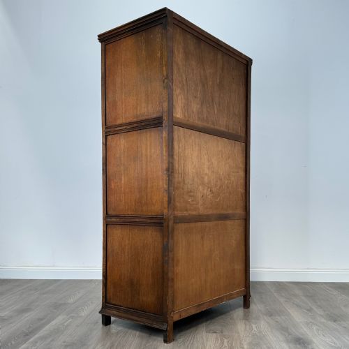 ANTIQUE 20TH CENTURY WARDROBE IN OAK - ADDITIONAL PHOTO 5