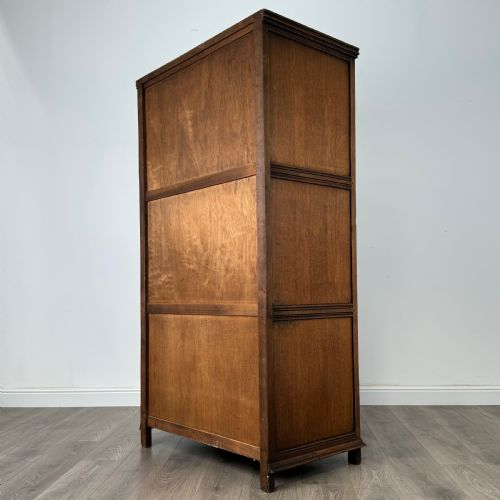 ANTIQUE 20TH CENTURY WARDROBE IN OAK - ADDITIONAL PHOTO 6