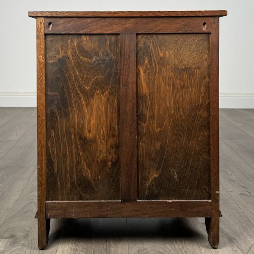 ANTIQUE SMALL 20TH CENTURY CHEST OF DRAWERS IN OAK - ADDITIONAL PHOTO 5