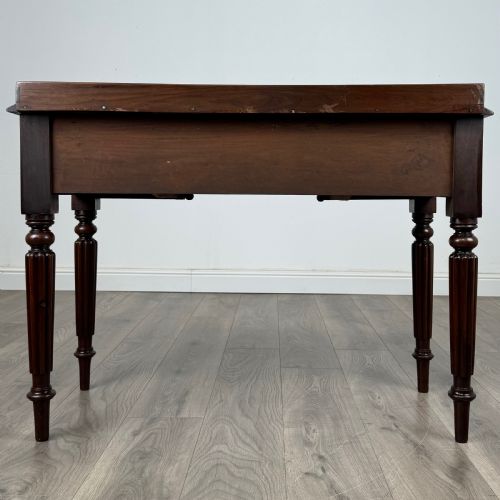 ANTIQUE 19TH CENTURY WRITING TABLE IN MAHOGANY - ADDITIONAL PHOTO 5
