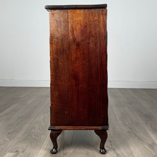 ANTIQUE 20TH CENTURY CHEST OF DRAWERS IN OAK - ADDITIONAL PHOTO 2