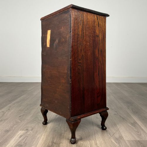 ANTIQUE 20TH CENTURY CHEST OF DRAWERS IN OAK - ADDITIONAL PHOTO 6