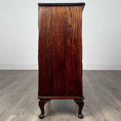 ANTIQUE 20TH CENTURY CHEST OF DRAWERS IN OAK - ADDITIONAL PHOTO 7