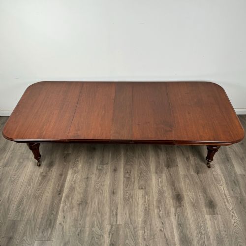 ANTIQUE LARGE 19TH CENTURY DINING TABLE OF FINEST QUALITY - ADDITIONAL PHOTO 12