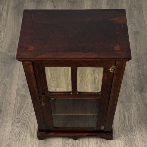 ANTIQUE LATE 19TH CENTURY CABINET IN ROSEWOOD - ADDITIONAL PHOTO 8