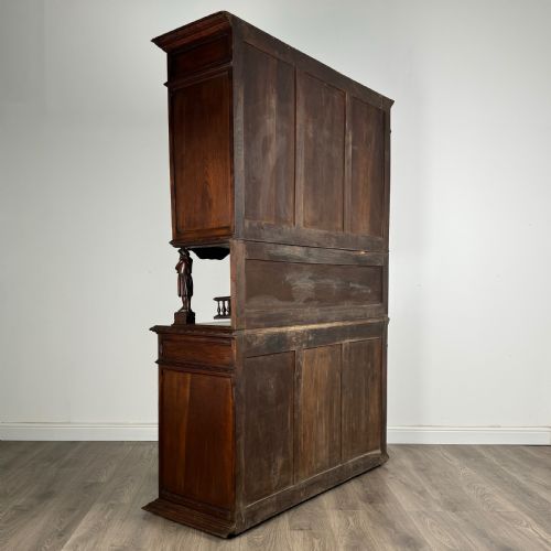 ANTIQUE 19TH CENTURY FRENCH BRETON SIDEBOARD IN CHESTNUT - ADDITIONAL PHOTO 4