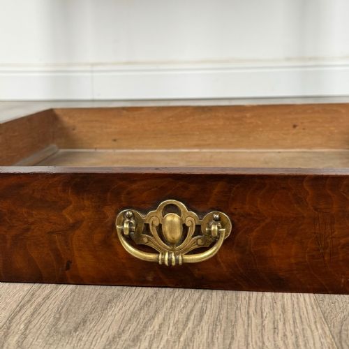 ANTIQUE 19TH CENTURY WRITING TABLE IN MAHOGANY - ADDITIONAL PHOTO 10