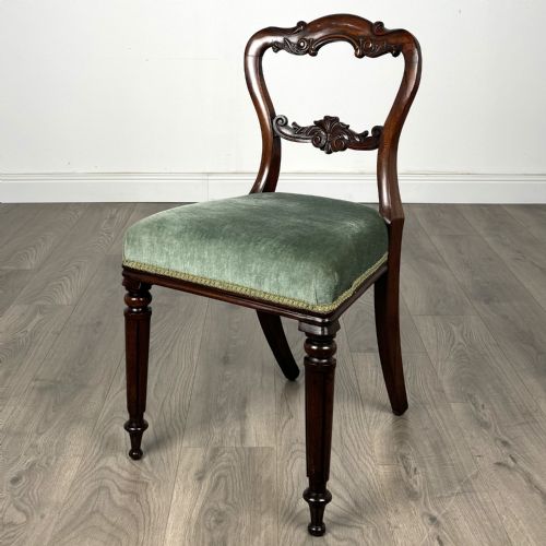 ANTIQUE EARLY 19TH CENTURY SET OF 6 FINEST QUALITY DINING CHAIRS - ADDITIONAL PHOTO 1