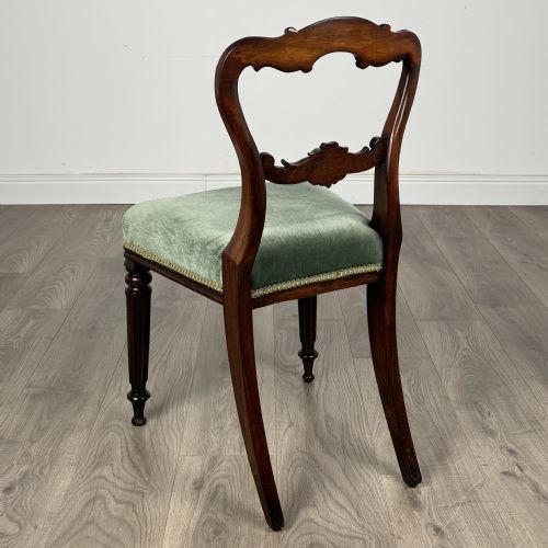 ANTIQUE EARLY 19TH CENTURY SET OF 6 FINEST QUALITY DINING CHAIRS - ADDITIONAL PHOTO 2