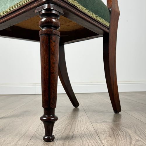 ANTIQUE EARLY 19TH CENTURY SET OF 6 FINEST QUALITY DINING CHAIRS - ADDITIONAL PHOTO 6