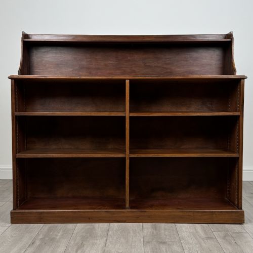 antique 20th century bookcase in mahogany - CATEGORY: ANTIQUE BOOKCASES - DATED EDWARDIAN