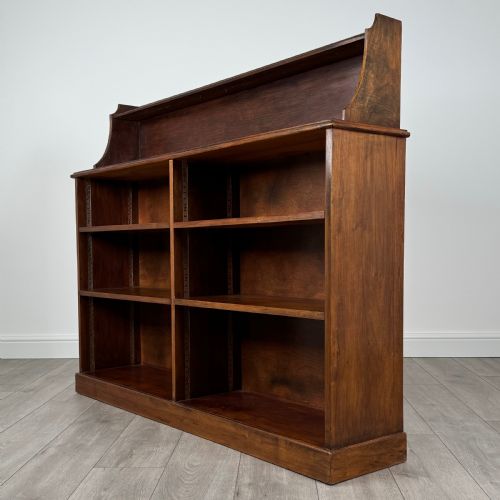 ANTIQUE 20TH CENTURY BOOKCASE IN MAHOGANY - ADDITIONAL PHOTO 1