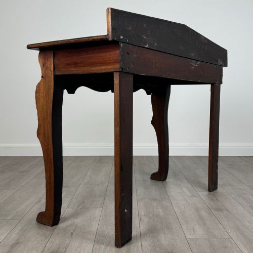 ANTIQUE 19TH CENTURY CONSOLE TABLE SIDE TABLE IN MAHOGANY - ADDITIONAL PHOTO 3
