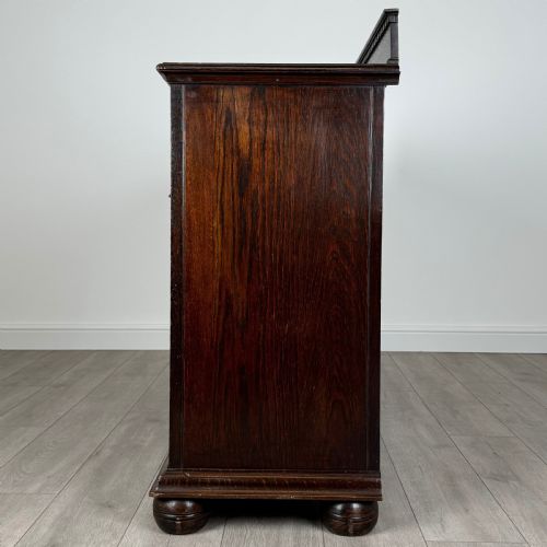 ANTIQUE 20TH CENTURY GOOD QUALITY SIDEBOARD IN OAK - ADDITIONAL PHOTO 3
