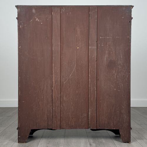 ANTIQUE 20TH CENTURY SMALL OPEN BOOKCASE IN MAHOGANY - ADDITIONAL PHOTO 2