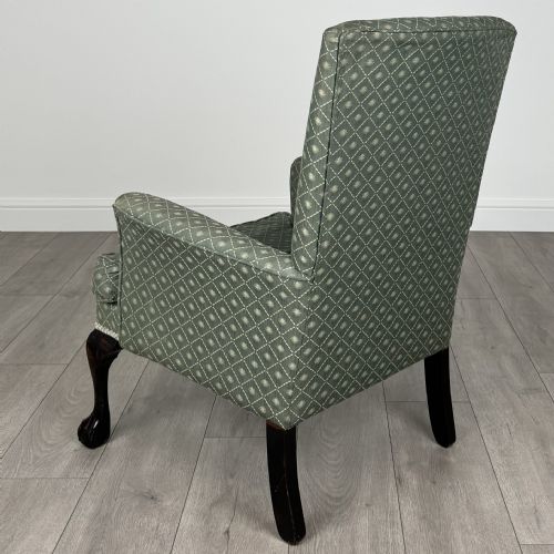 ANTIQUE 20TH CENTURY ARMCHAIR OF SMALL PROPORTIONS IN OAK - ADDITIONAL PHOTO 3
