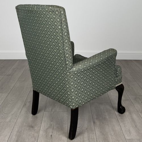 ANTIQUE 20TH CENTURY ARMCHAIR OF SMALL PROPORTIONS IN OAK - ADDITIONAL PHOTO 5