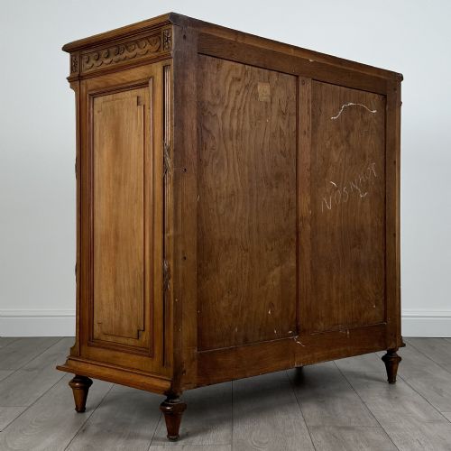 ANTIQUE 19TH CENTURY FRENCH CHEST OF DRAWERS IN WALNUT - ADDITIONAL PHOTO 4