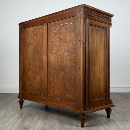 ANTIQUE 19TH CENTURY FRENCH CHEST OF DRAWERS IN WALNUT - ADDITIONAL PHOTO 5