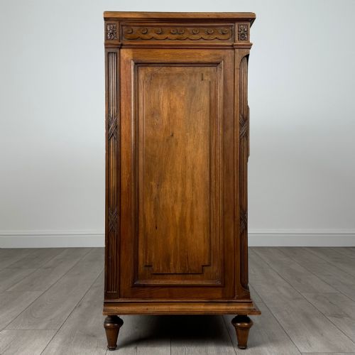 ANTIQUE 19TH CENTURY FRENCH CHEST OF DRAWERS IN WALNUT - ADDITIONAL PHOTO 6