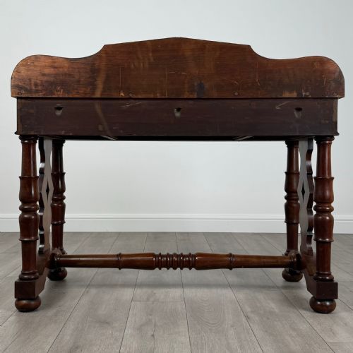 ANTIQUE 19TH CENTURY GOOD QUALITY SIDE TABLE IN MAHOGANY - ADDITIONAL PHOTO 5