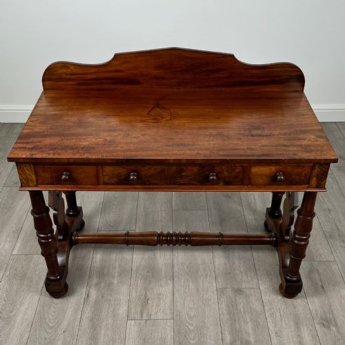 ANTIQUE 19TH CENTURY GOOD QUALITY SIDE TABLE IN MAHOGANY - ADDITIONAL PHOTO 8