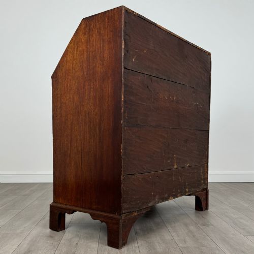 ANTIQUE 18TH CENTURY BUREAU OF GOOD QUALITY IN MAHOGANY - ADDITIONAL PHOTO 4