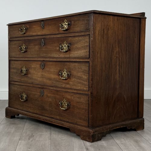 ANTIQUE 19TH CENTURY CHEST OF DRAWERS IN MAHOGANY - ADDITIONAL PHOTO 1