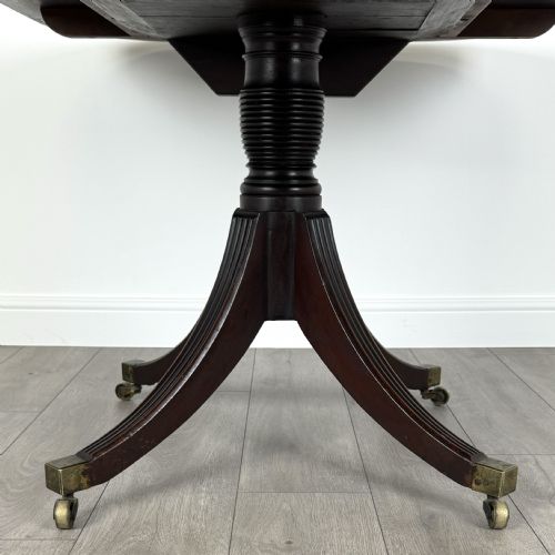 ANTIQUE 18TH CENTURY TILT TOP BREAKFAST TABLE IN MAHOGANY - ADDITIONAL PHOTO 5