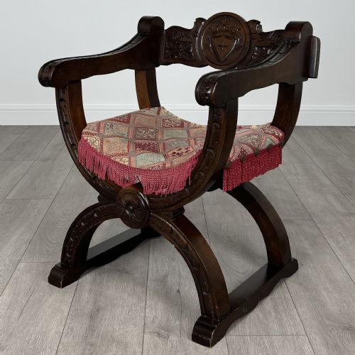 ANTIQUE 20TH CENTURY PAIR OF FRENCH ARMCHAIRS IN MAHOGANY - ADDITIONAL PHOTO 12
