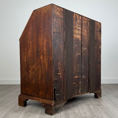 ANTIQUE 18TH CENTURY FINE QUALITY BUREAU IN OAK - ADDITIONAL PHOTO 4