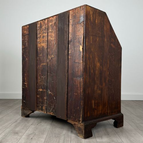 ANTIQUE 18TH CENTURY FINE QUALITY BUREAU IN OAK - ADDITIONAL PHOTO 6