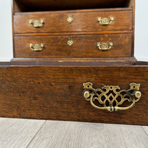 ANTIQUE 18TH CENTURY FINE QUALITY BUREAU IN OAK - ADDITIONAL PHOTO 12