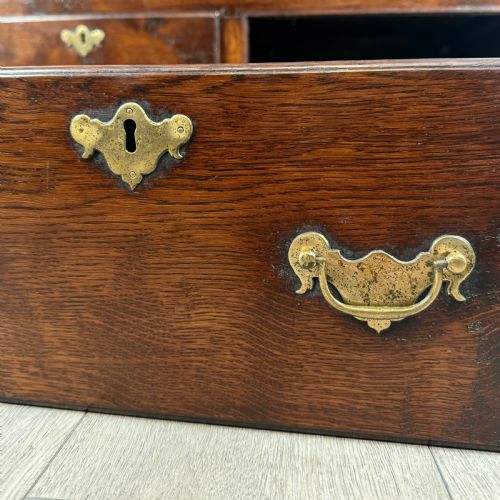 ANTIQUE 20TH CENTURY GEORGIAN STYLE WARDROBE IN OAK - ADDITIONAL PHOTO 10