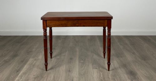 ANTIQUE 18TH CENTURY TEA TABLE IN MAHOGANY - ADDITIONAL PHOTO 3