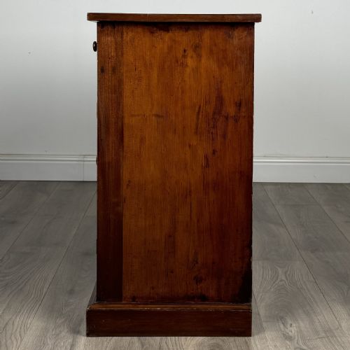 ANTIQUE 19TH CENTURY UNUSUAL MAHOGANY DESK OF SMALL PROPORTION - ADDITIONAL PHOTO 3